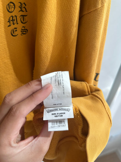 Chrome Hearts Classic Yellow Hoodie