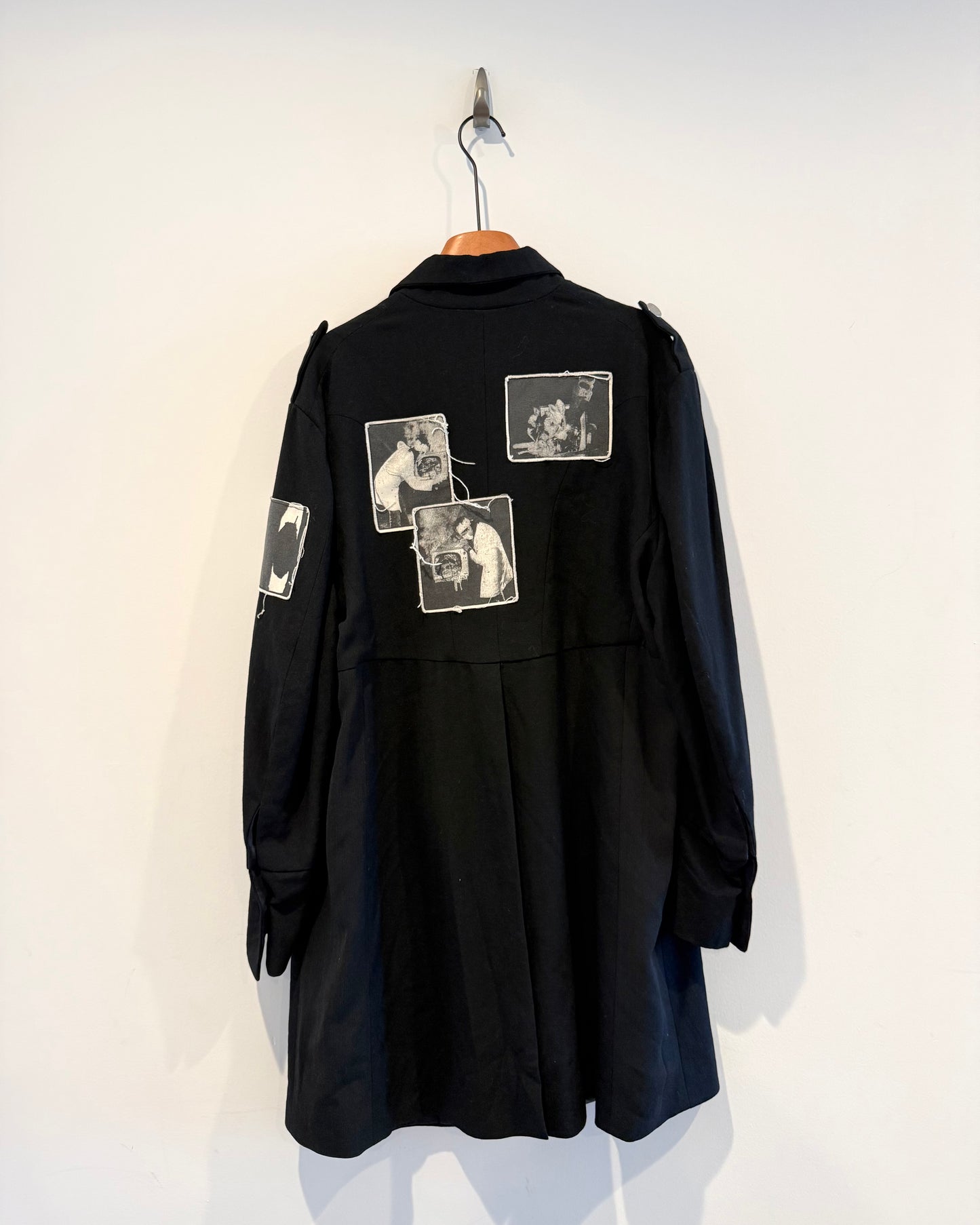 Enfants Riches Deprimes Patched Napoleon Coat
