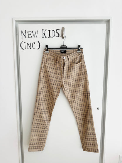 Enfants Riches Deprimes Checkered Plaid Pants Pants