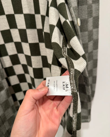 Enfants Riches Deprimes Checkered Wool Jacket