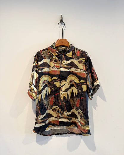 Enfants Riches Deprimes Silk Multicolor Broken Violin Shirt