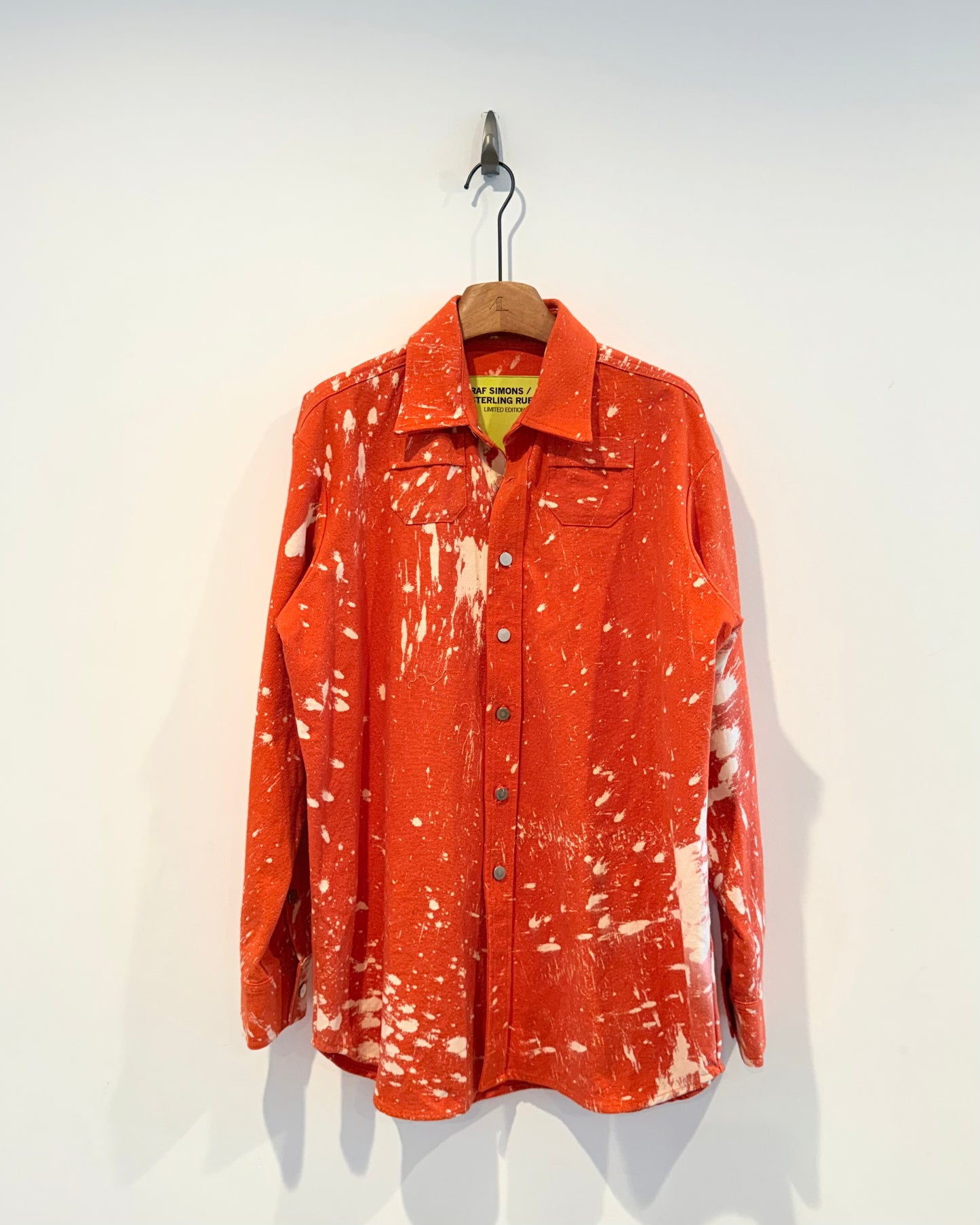 Raf Simons x Sterling Ruby Aw2014 paint splatter Jacket