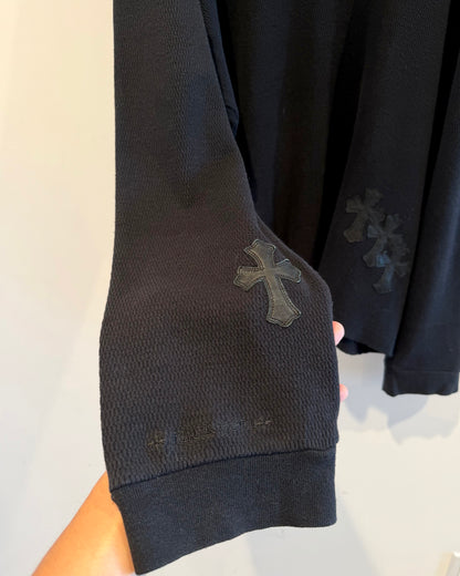 Chrome Hearts Cross Patched Thermal Long Sleeve Shirt