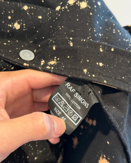 Raf Simons x Sterling Ruby Aw2014 paint splatter Jacket