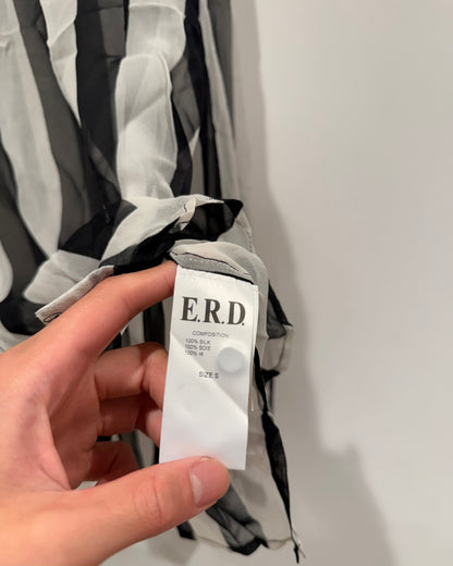 Enfants Riches Deprimes Silk Striped Shirt