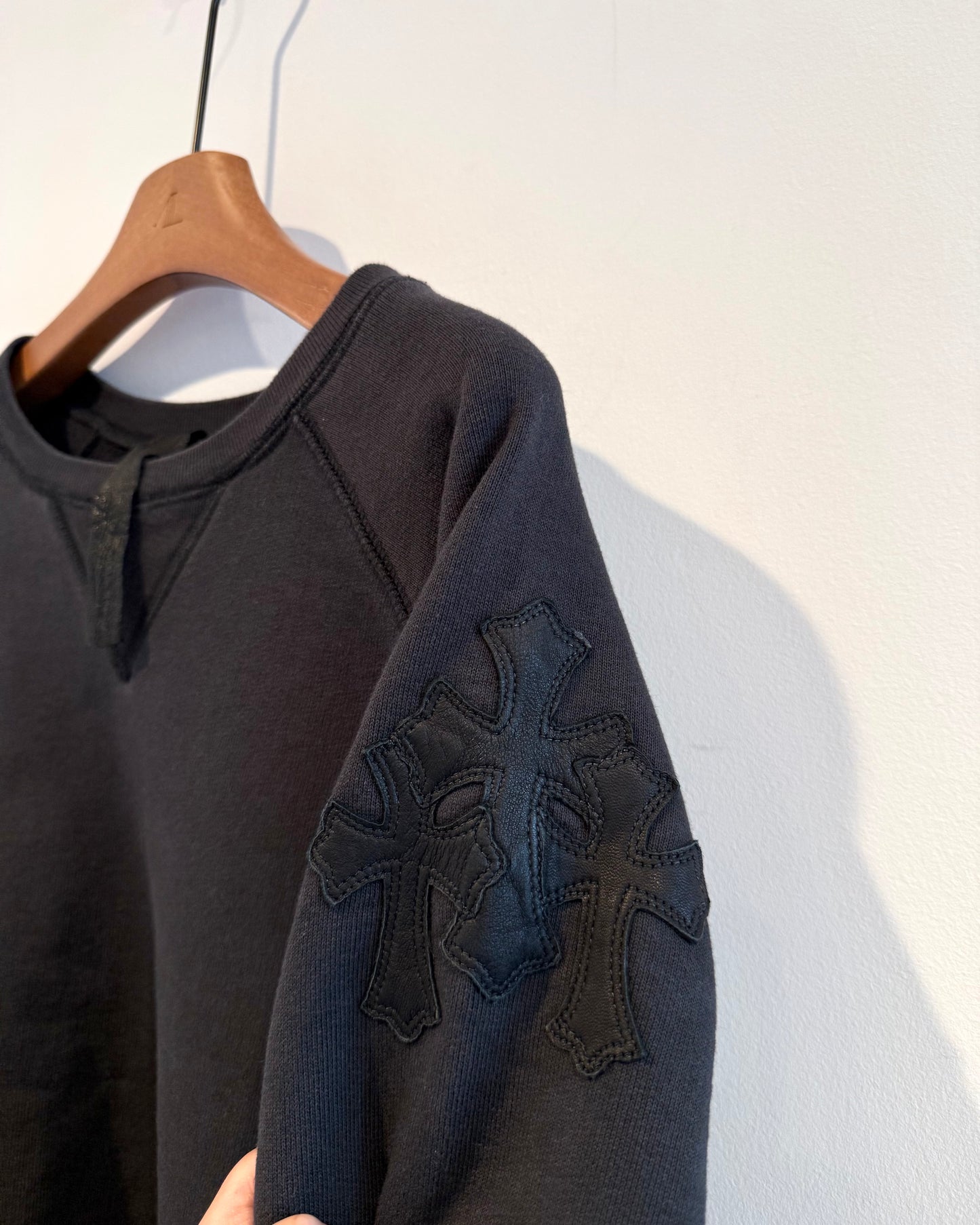 Chrome Hearts paper jam Crewneck Sweatshirt
