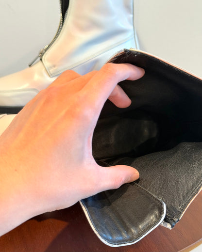 Enfants Riches Deprimes Zip-Up Platform Boots