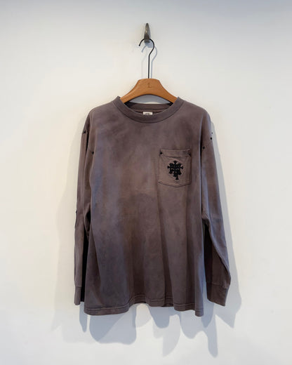 Chrome Hearts Sun Faded Patch Long Sleeves Shirt