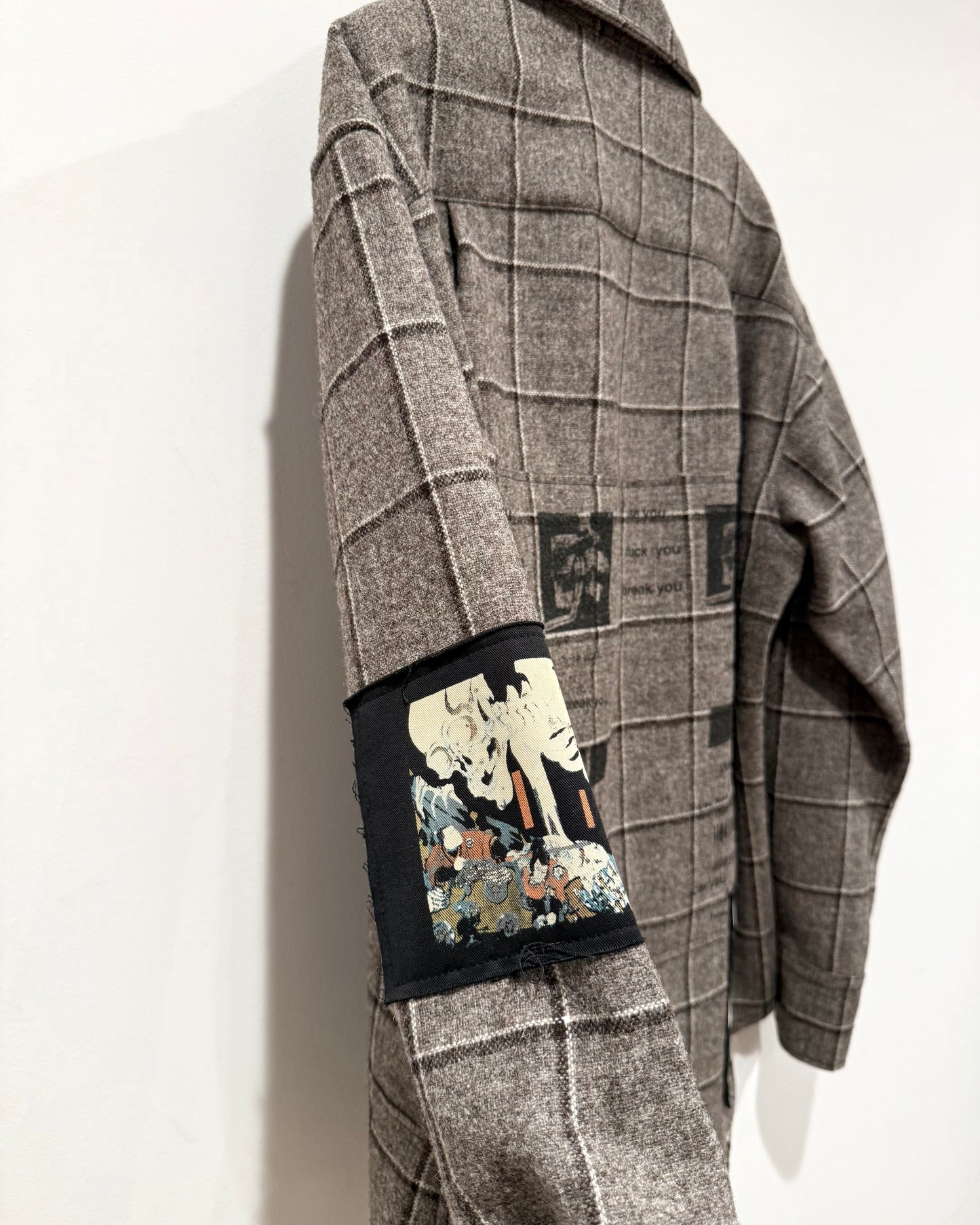 Enfants Riches Deprimes Austrian Holiday Patched Flannel Shirt