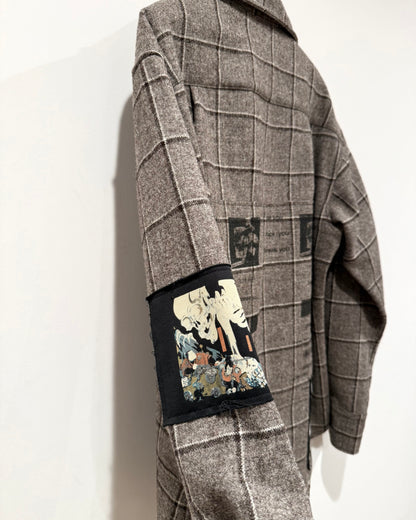 Enfants Riches Deprimes Austrian Holiday Patched Flannel Shirt