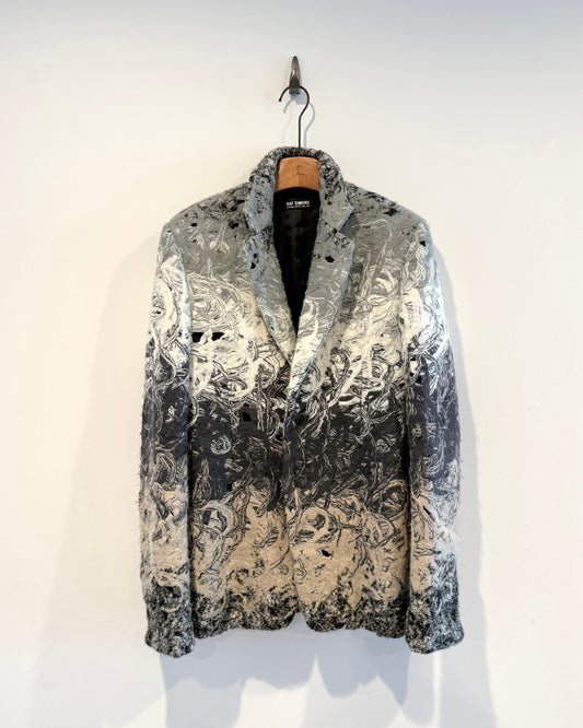 Raf simons Aw2008 Phoenix Embroidered Blazer