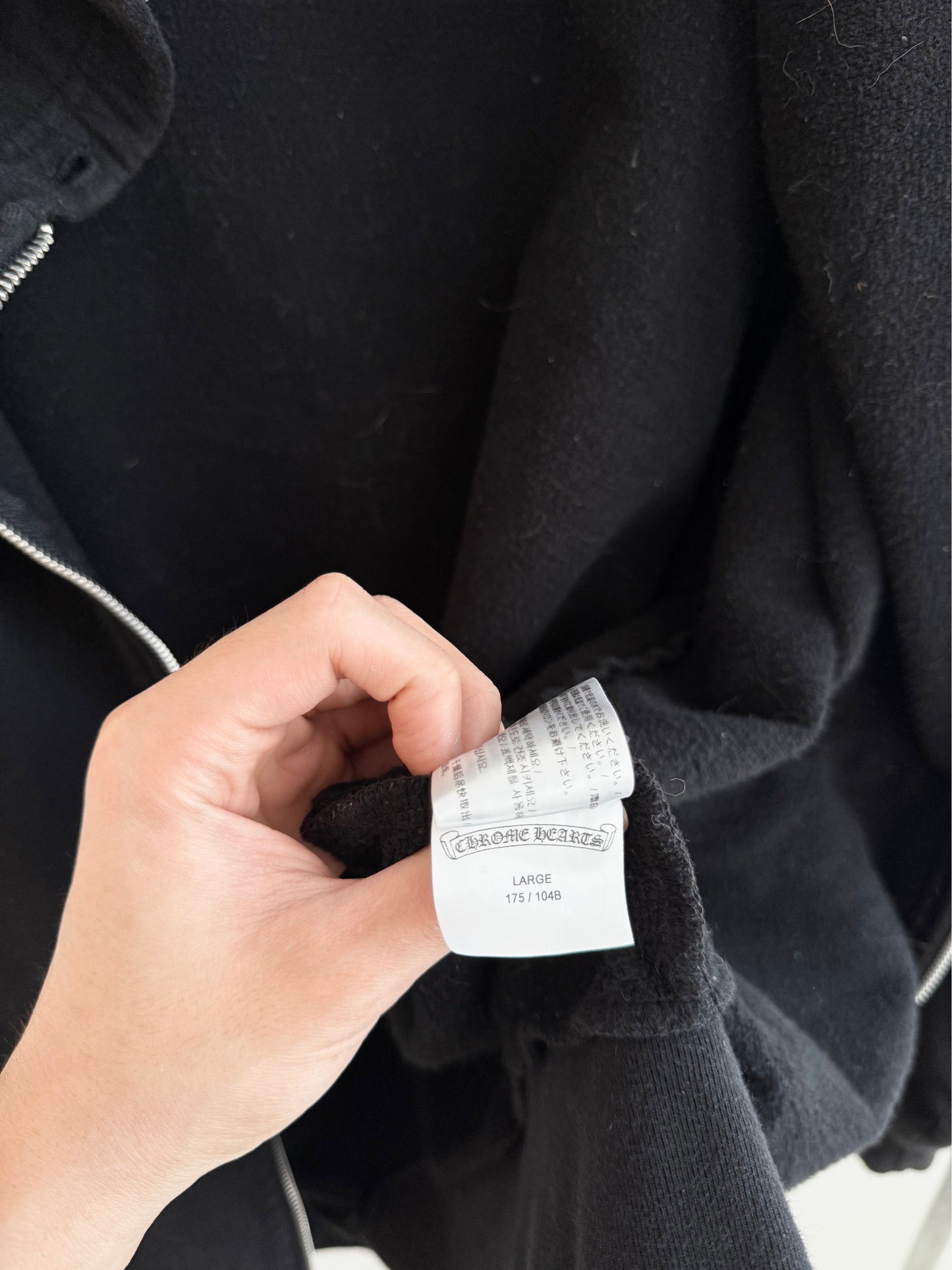 Chrome Hearts Fuck You Zip Up Hoodie