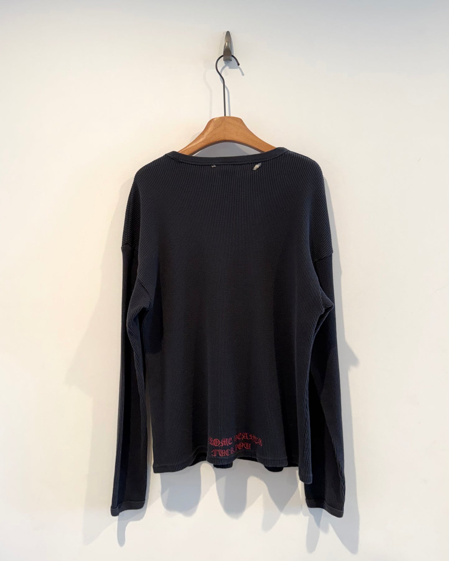 Chrome Hearts waffle Dagger Long Sleeve Shirt