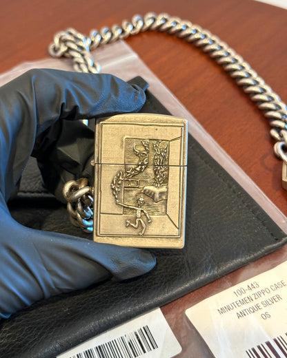 Enfants Riches Deprimes Minutemen Zippo Case Wallet Chain