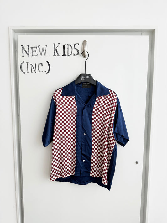 Enfants Riches Deprimes Silk Checkered Shirt