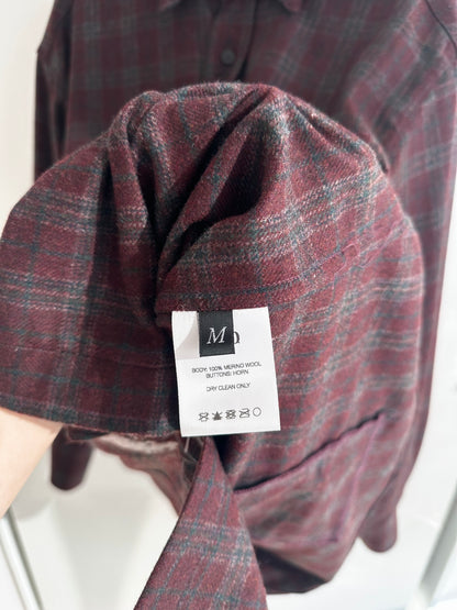 Enfants Riches Deprimes Patched Flannel Shirt