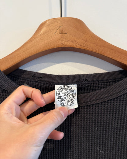 Chrome Hearts waffle Dagger Long Sleeve Shirt