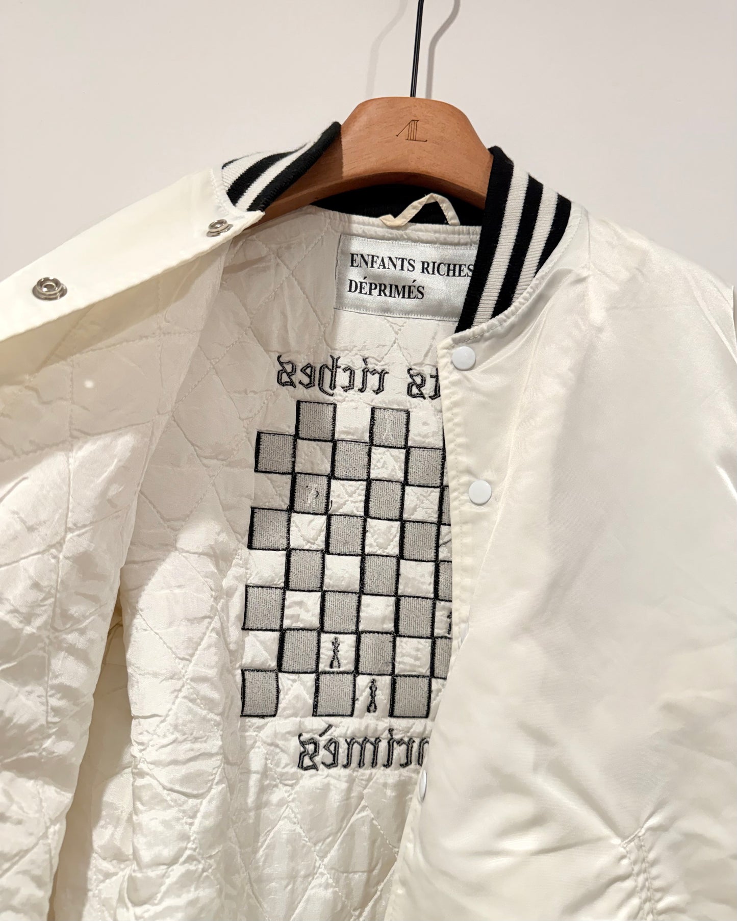Enfants Riches Deprimes OG Chessboard Bomber Jacket