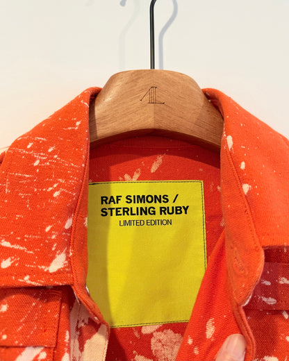 Raf Simons x Sterling Ruby Aw2014 paint splatter Jacket