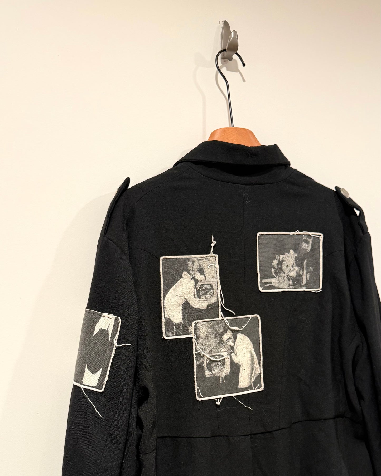 Enfants Riches Deprimes Patched Napoleon Coat