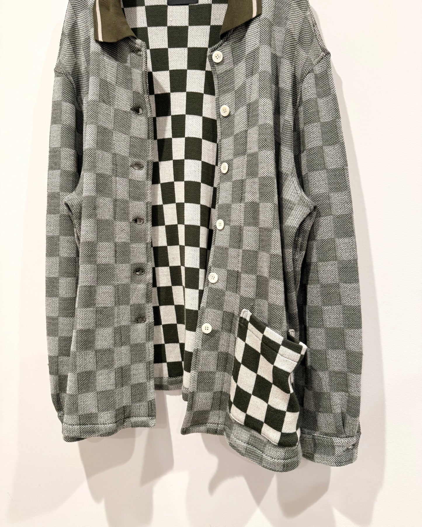 Enfants Riches Deprimes Checkered Wool Jacket