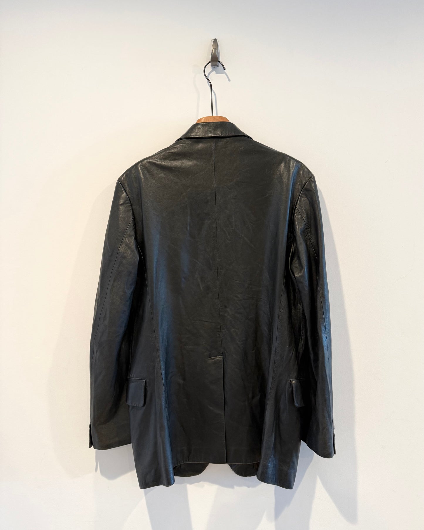 Yohji Yamamoto 03AW Sugar Leather Jacket