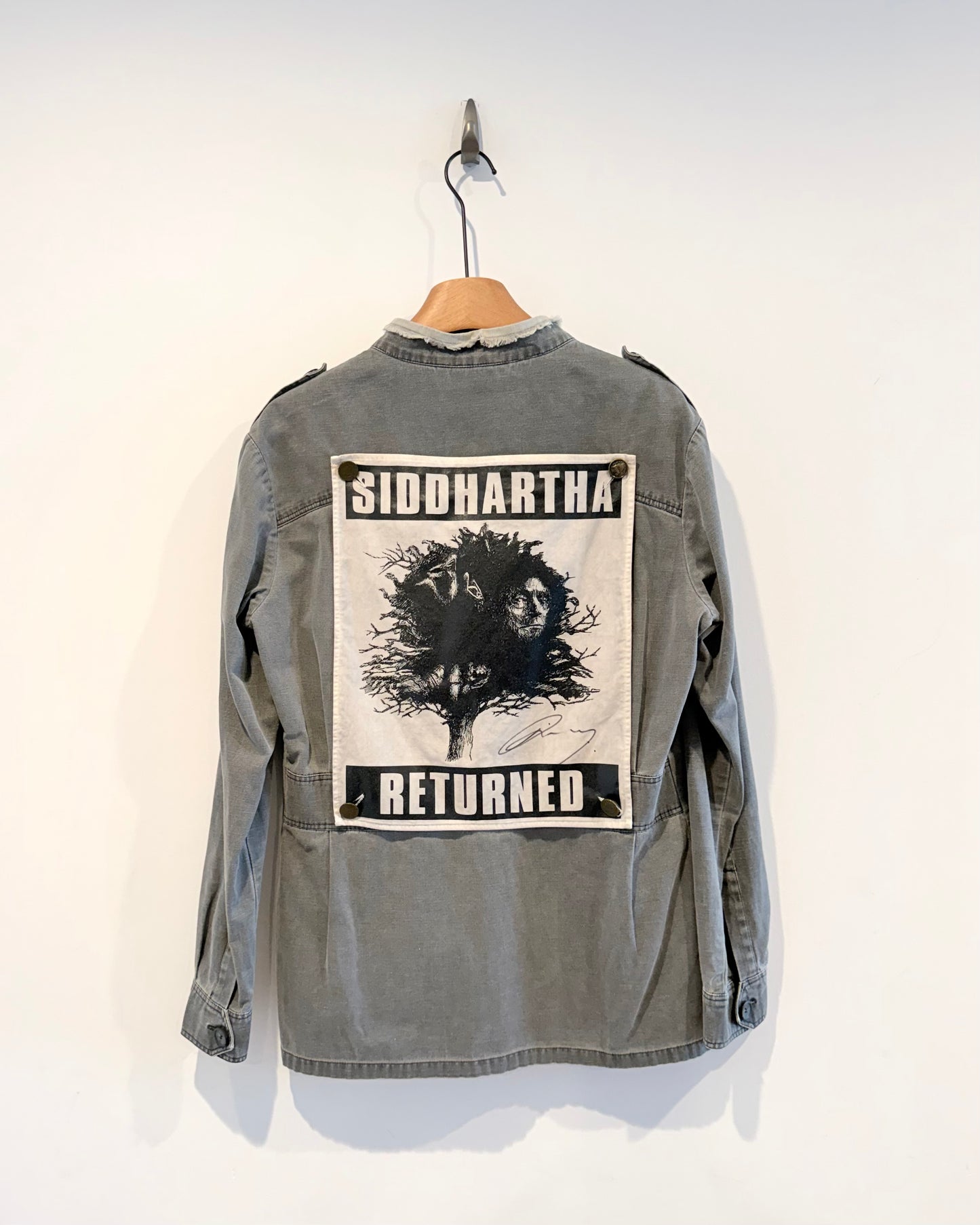 Raf Simons Ss2004 “Siddhartha Returned”Denim Jacket