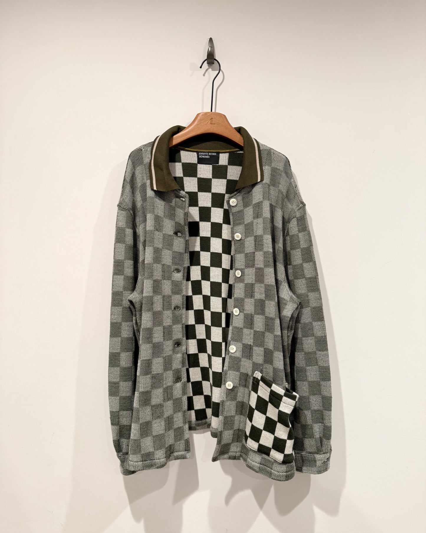 Enfants Riches Deprimes Checkered Wool Jacket