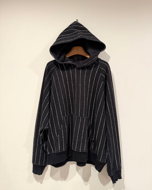 Enfants Riches Deprimes Striped Logo Hoodie