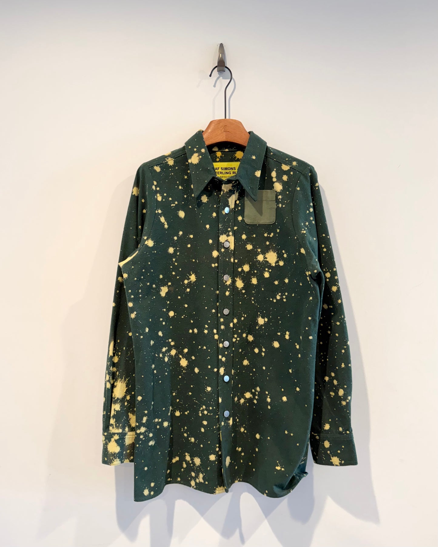 Raf Simons x Sterling Ruby Aw2014 paint splatter Jacket