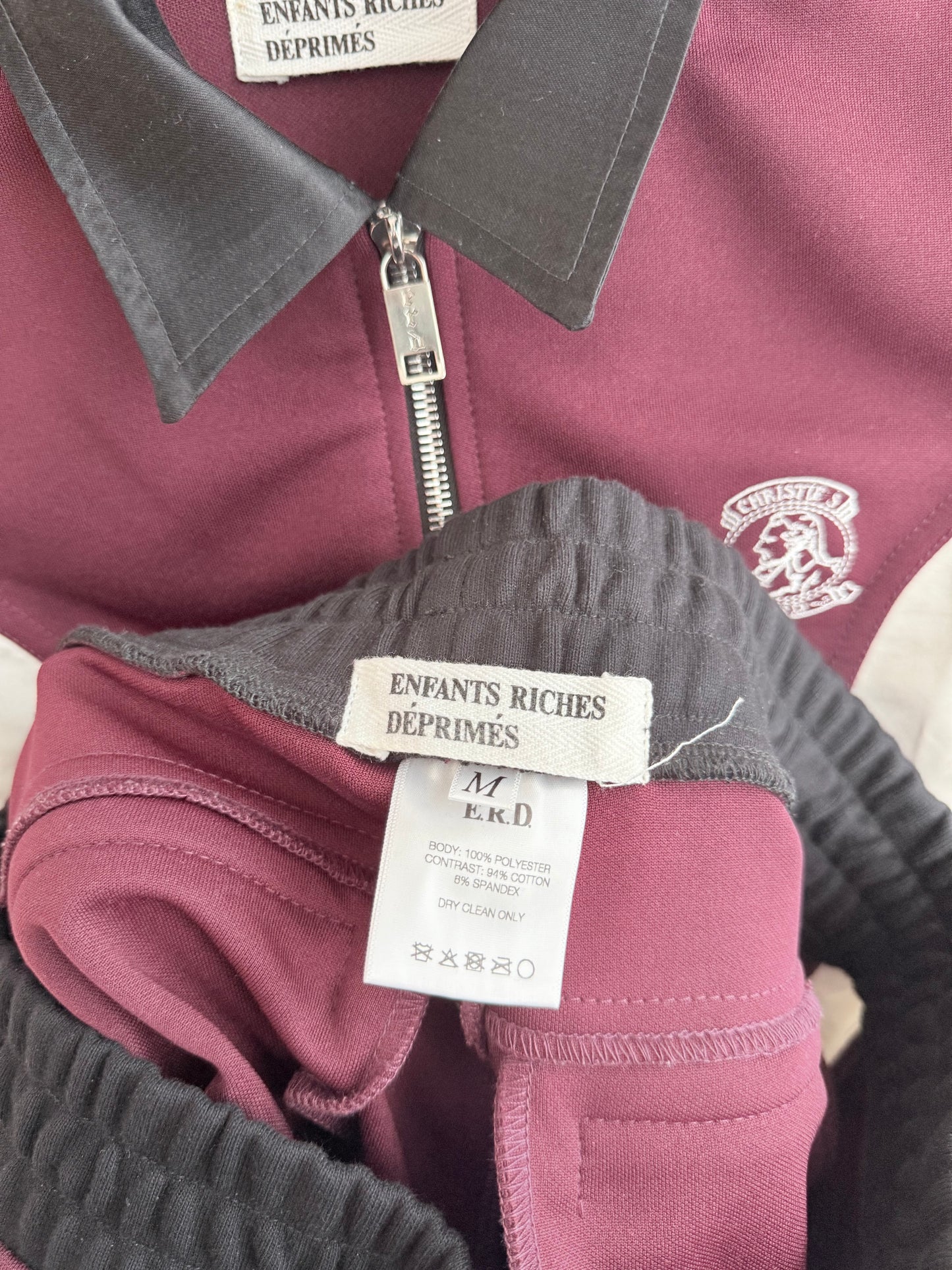 Enfants Riches Deprimes Christie Track Jacket/Pants Suits