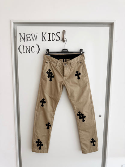 Chrome Hearts Cross Patched Chino Pants