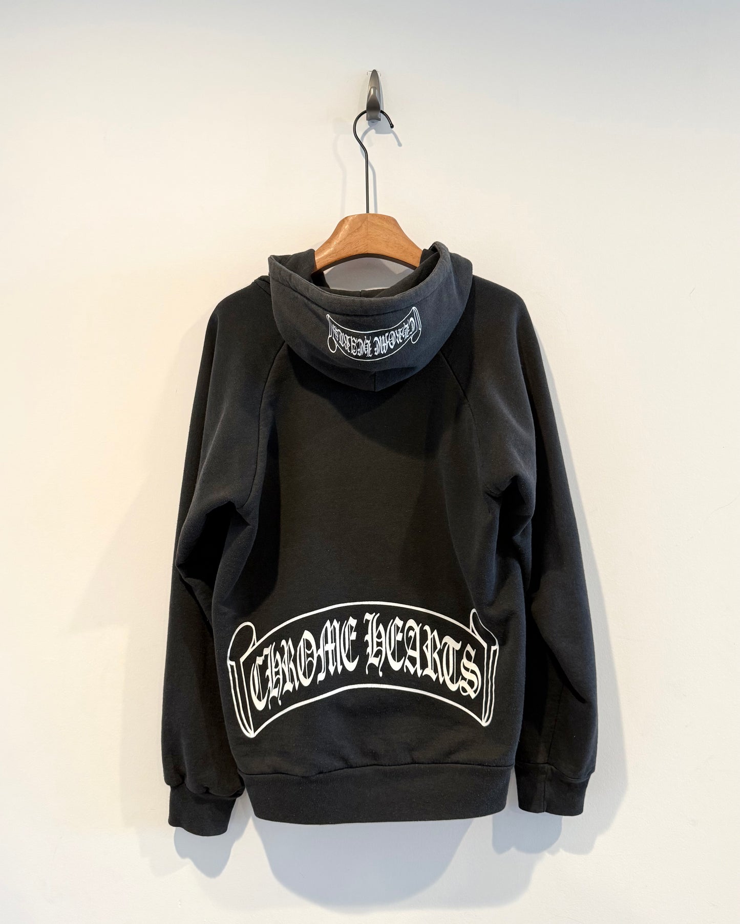 Chrome Hearts Scroll Thermal Zip up Hoodie