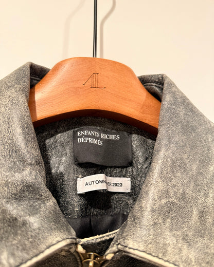 Enfants Riches Deprimes Sleep Sounds Leather Jacket