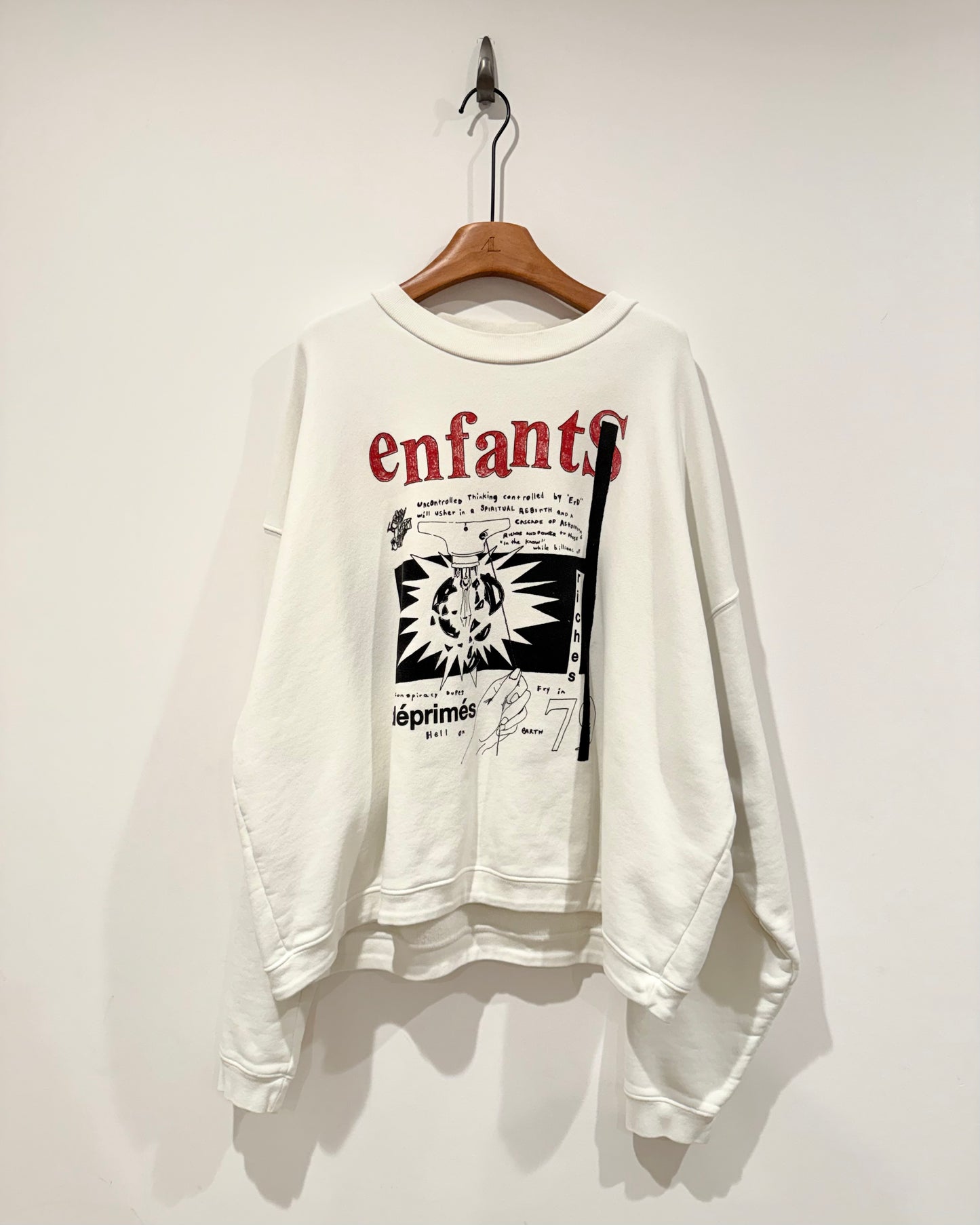 Enfants Riches Deprimes Subgenius Radio Crewneck Sweatshirt