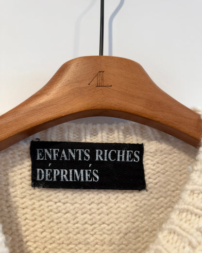 Enfants Riches Deprimes Apres Defile Cross knit Sweater