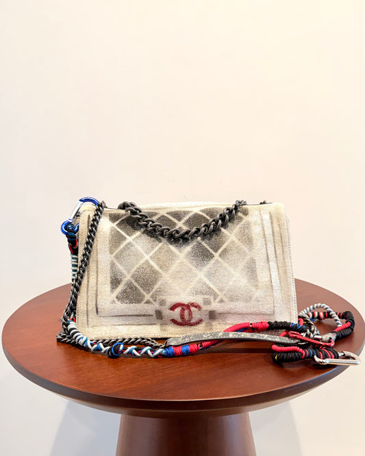Chanel Oh my Boy Graffiti Leboy Bag