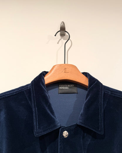 Enfants Riches Deprimes Blue Velvet Jacket