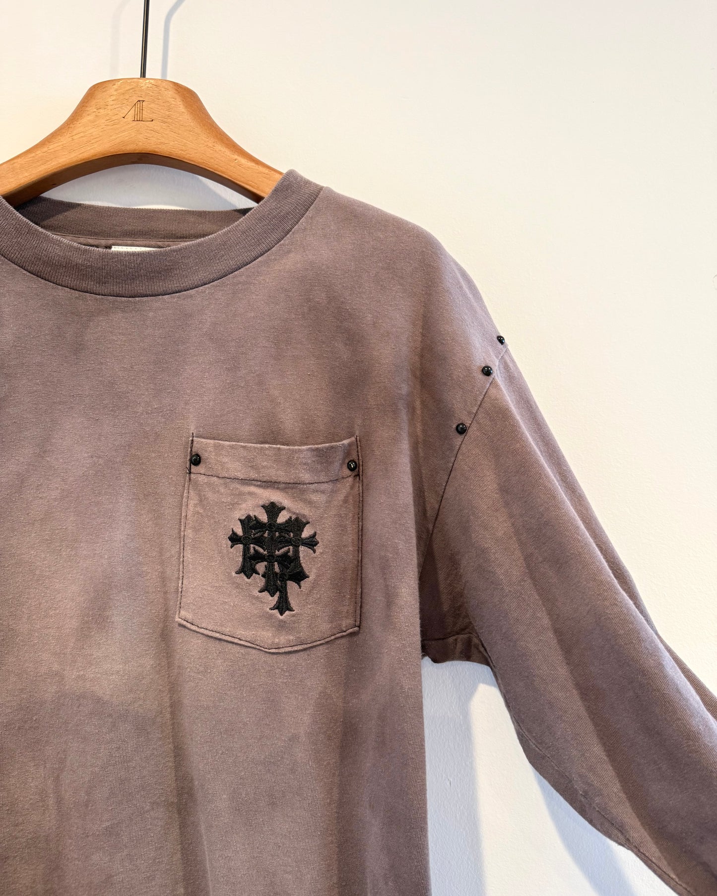 Chrome Hearts Sun Faded Patch Long Sleeves Shirt
