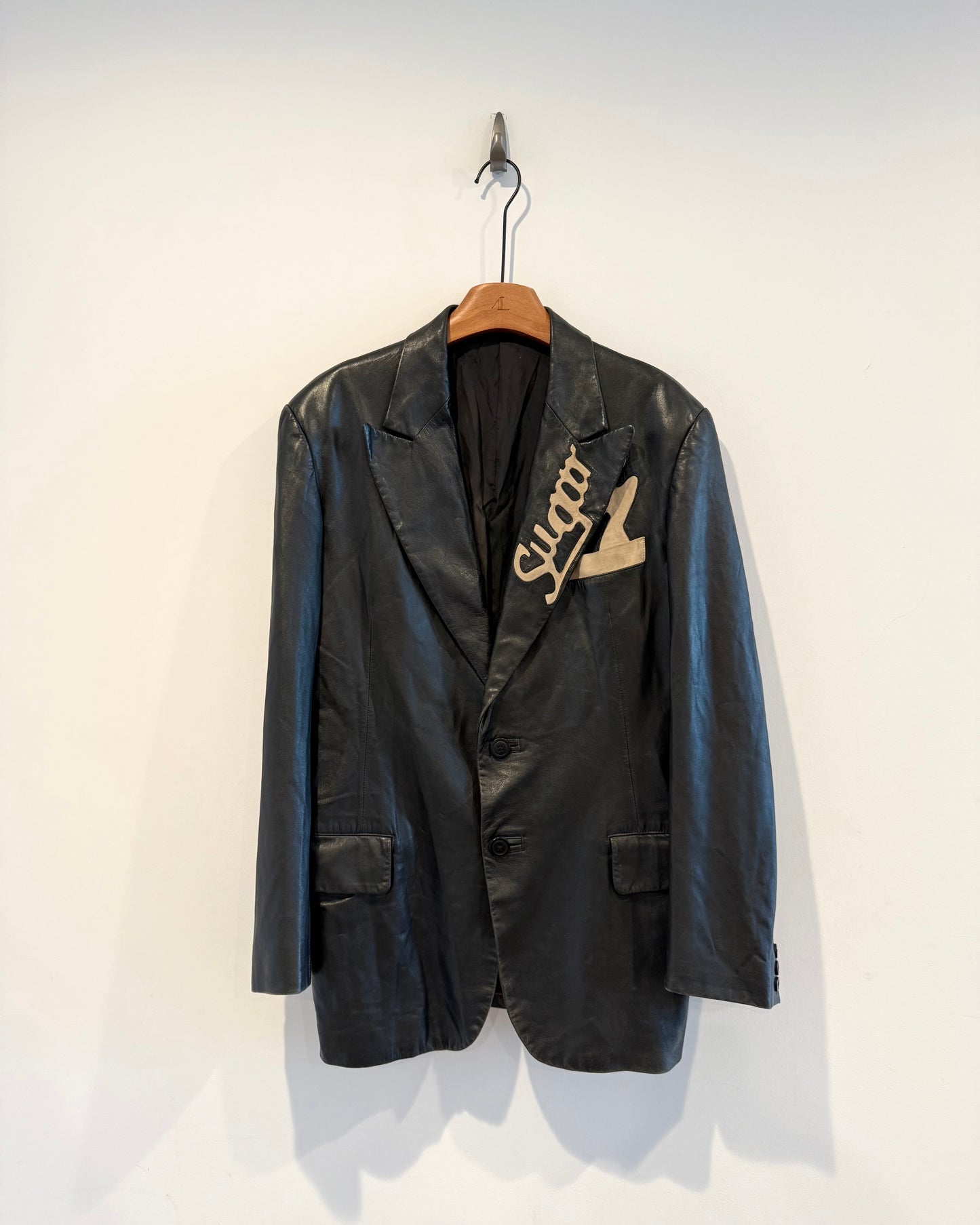 Yohji Yamamoto 03AW Sugar Leather Jacket