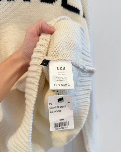Enfants Riches Deprimes Damaged Knit Sweater