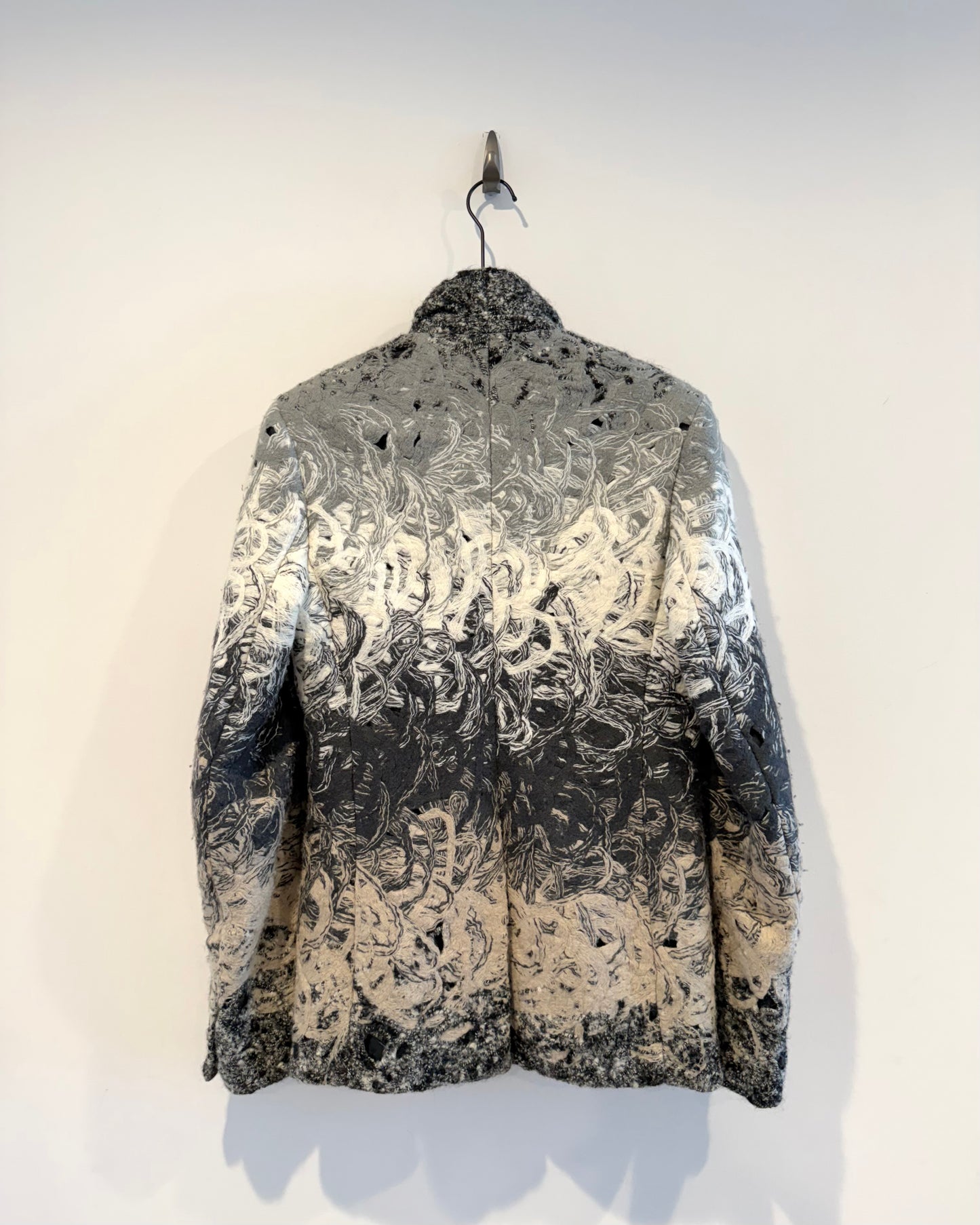 Raf simons Aw2008 Phoenix Embroidered Blazer