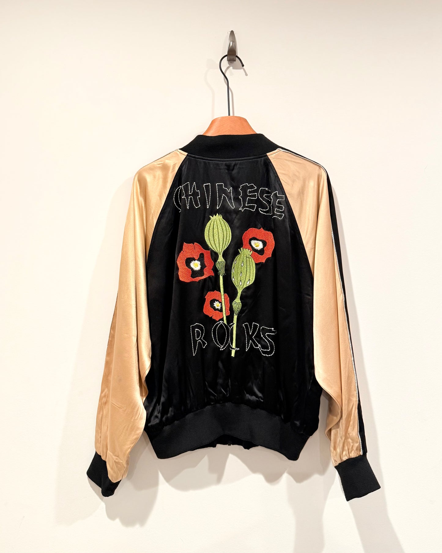 Enfants Riches Deprimes Chinese Rocks Silk Bomber Jacket