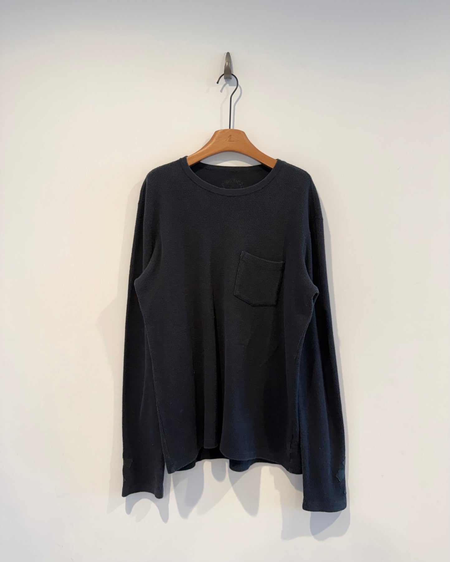 Chrome Hearts Waffle Cross Patch  Long Sleeves Shirt