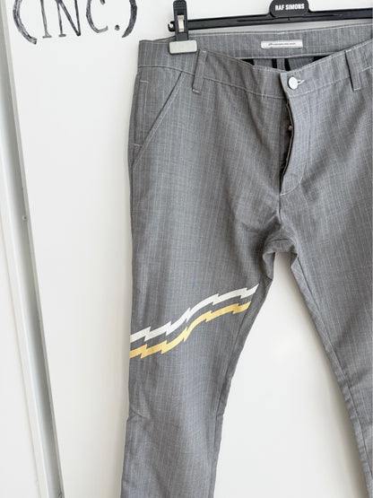 Enfants Eiches Deprimes lightning striped Pants