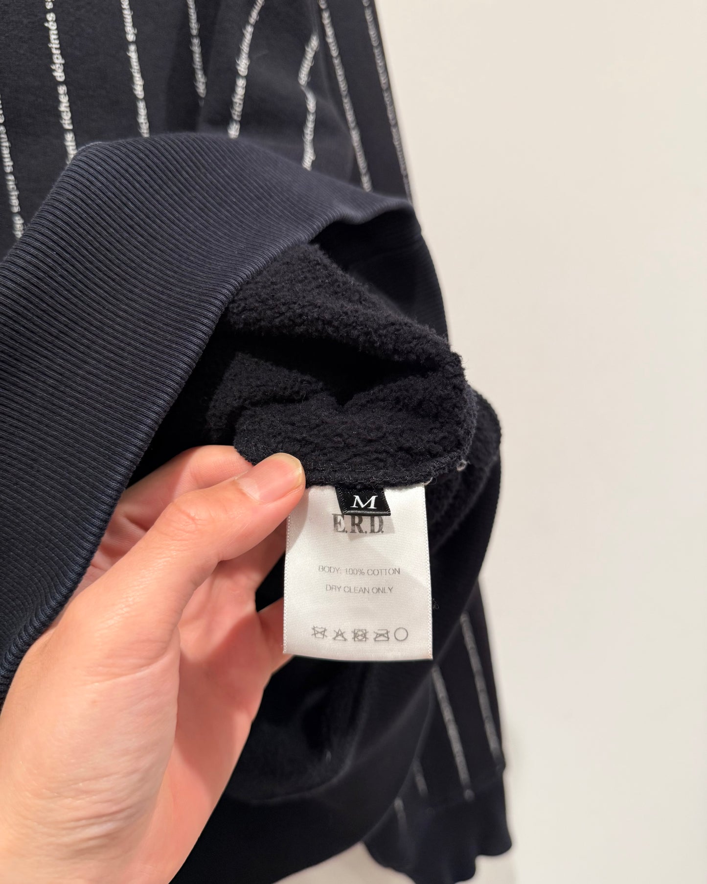 Enfants Riches Deprimes Striped Logo Hoodie