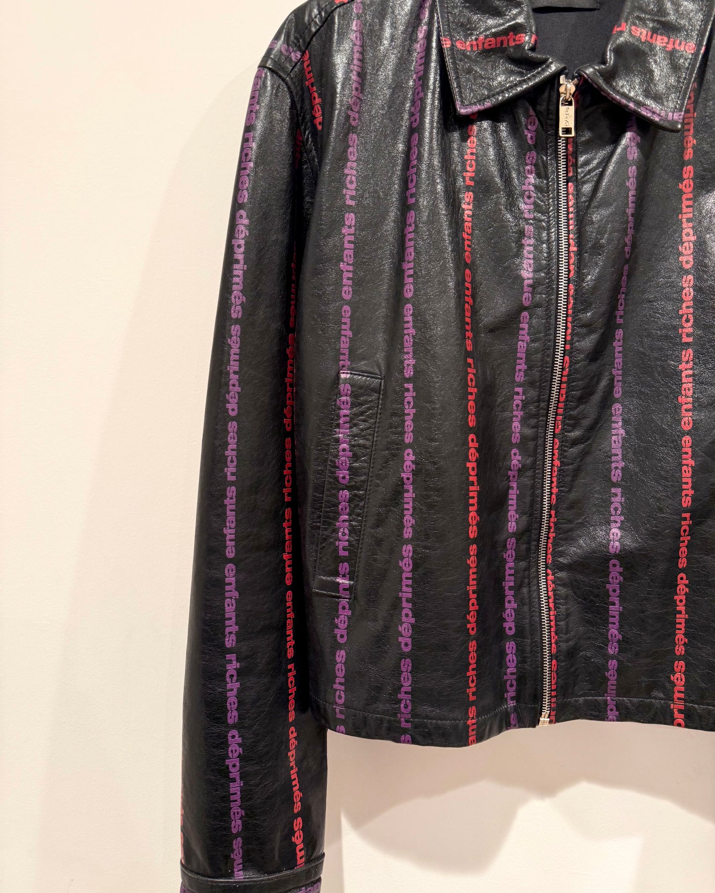 Enfants Riches Deprimes multi Striped Jacket