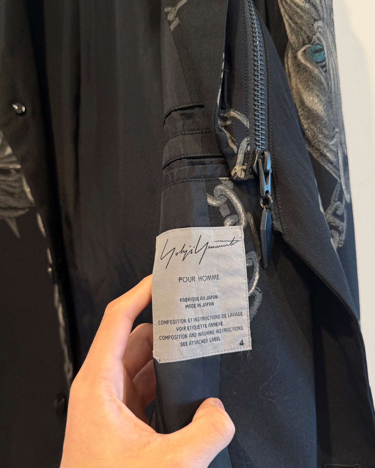Yohji Yamamoto 14AW Chain Bulldog Jacket