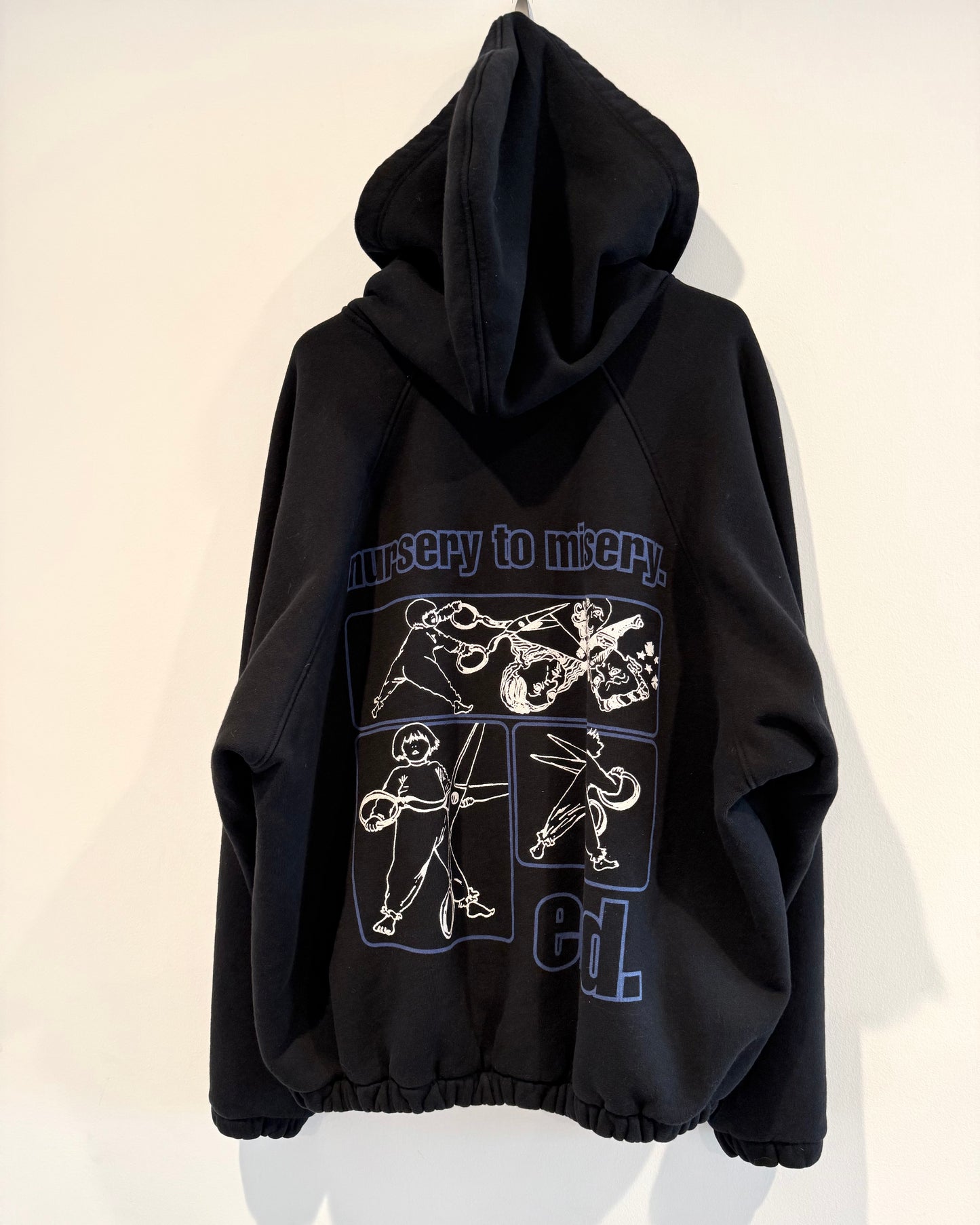 Enfants Riches Deprimes Nursery To Misery Zip Up Hoodie