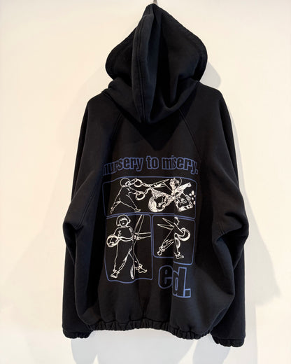 Enfants Riches Deprimes Nursery To Misery Zip Up Hoodie